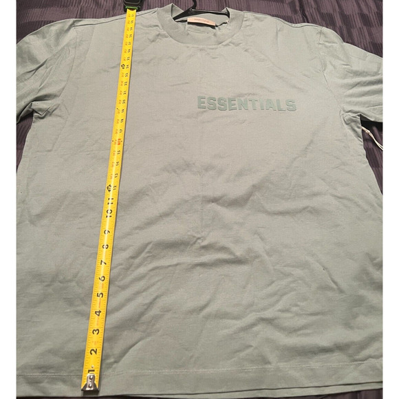 NWT Essentials Fear of God SS Tee Shirt Blue Sycamore Mens Size XL - Picture 8 of 8